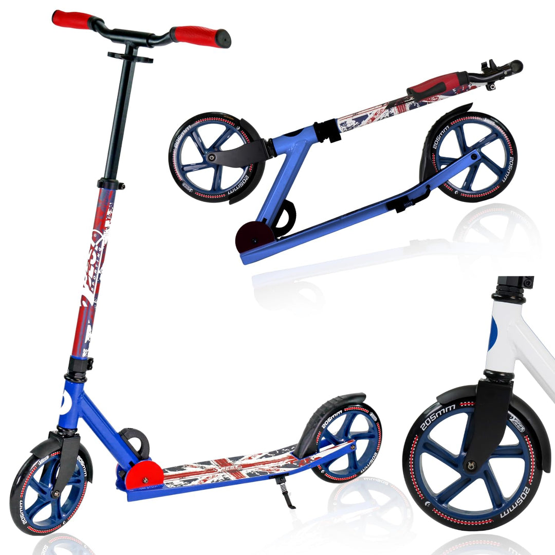 Best Sporting Scooter Erwachsene I klappbarer Roller mit Ständer I hochwertiger City-Roller für Erwa