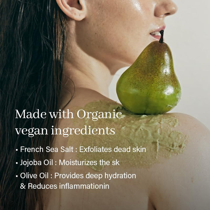 ARENCIA - Körperpeeling & Kopfhaut mit Fresh-Cloud-Salz von Arencia (grün): Peeling, Unvollkommenhei