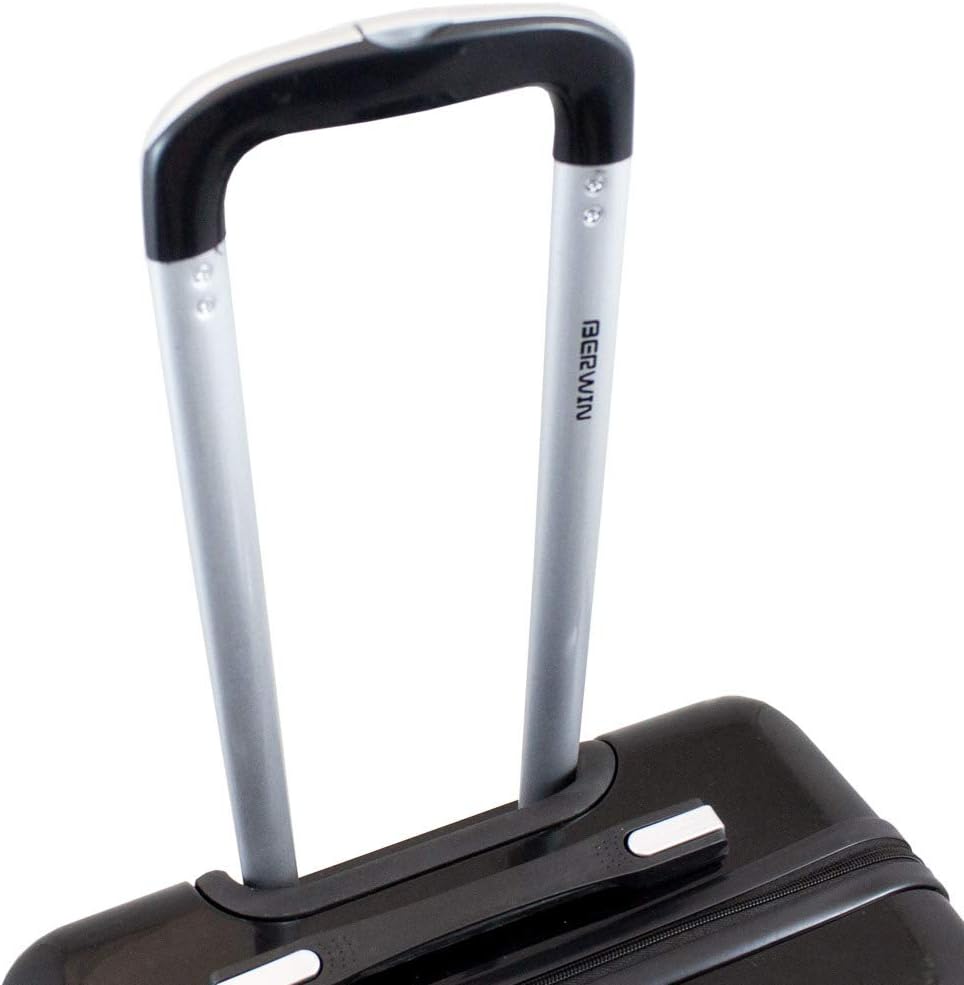 Berwin® Design Koffer Reisekoffer Trolley Hartschalenkoffer Polycarbonat mit 4 Rollen als Set (Fly T