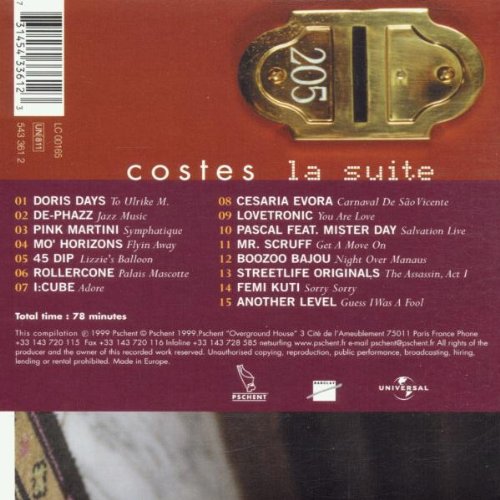 Hotel Costes Vol.2-la Suite, Audio-CD