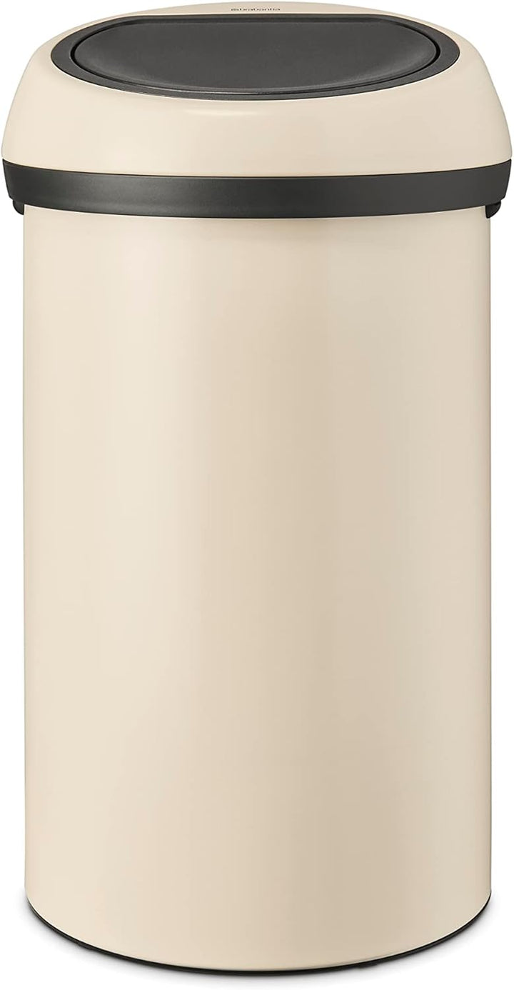Brabantia - Touch Bin 60L - Grosser Mülleimer für die Küche - Soft-Touch-Öffnung - Entnehmbarer Inne