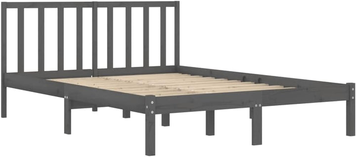 vidaXL Massivholzbett Holzbett Bett Doppelbett Bettgestell Bettrahmen Lattenrost Schlafzimmermöbel S
