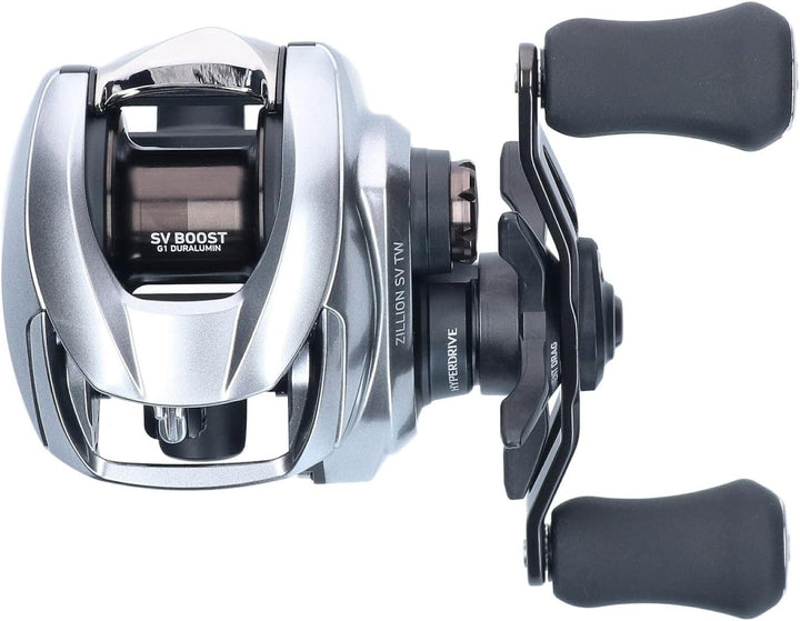 Daiwa 21 Zillion SV TW 1000PL - Linkshand Baitcaster Multirolle, Angelrolle zum Angeln auf Raubfisch