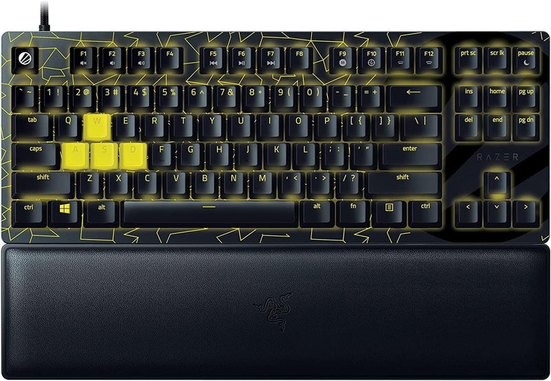 Razer Huntsman V2 Tenkeyless (Red Switch) - Optische Gaming-Tastatur ohne Ziffernblock (Lineare Opti