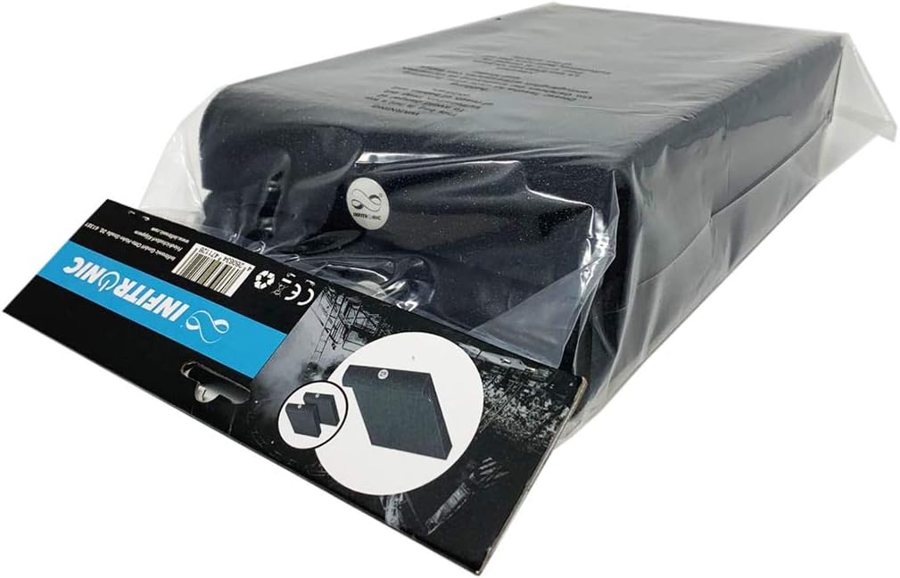 Infitronic - INSMA1730-2er-Pack Studio Monitor Absorberplatte Isolationspads schaumstoffe schwarz (1