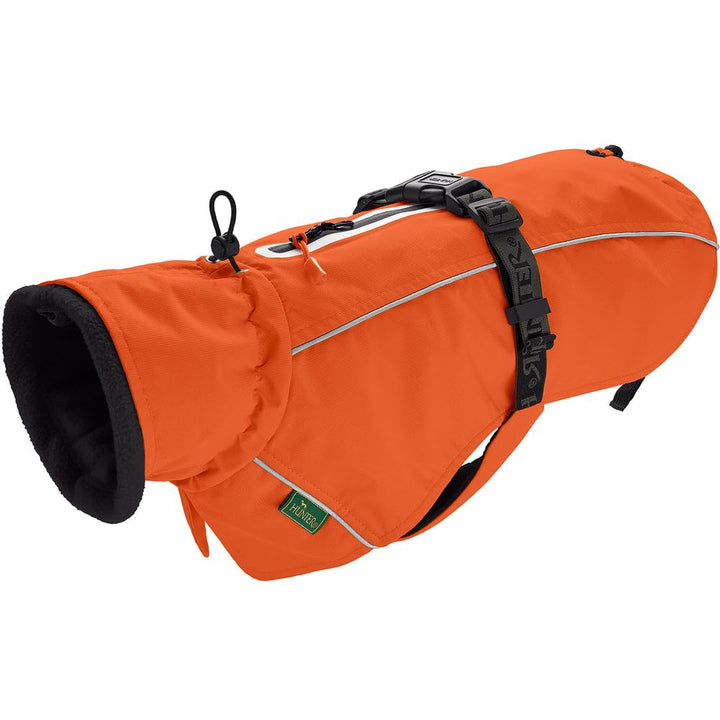 HUNTER Hundemantel NORDBY, Farbe: orange, wasserabweisend, warm gefüttert, reflektierend, ideal für