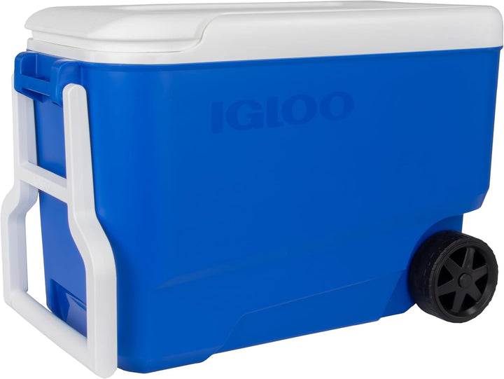 Igloo Wheelie Cool 38 Kühlbox mit Rollen, 36 Liter, Blau