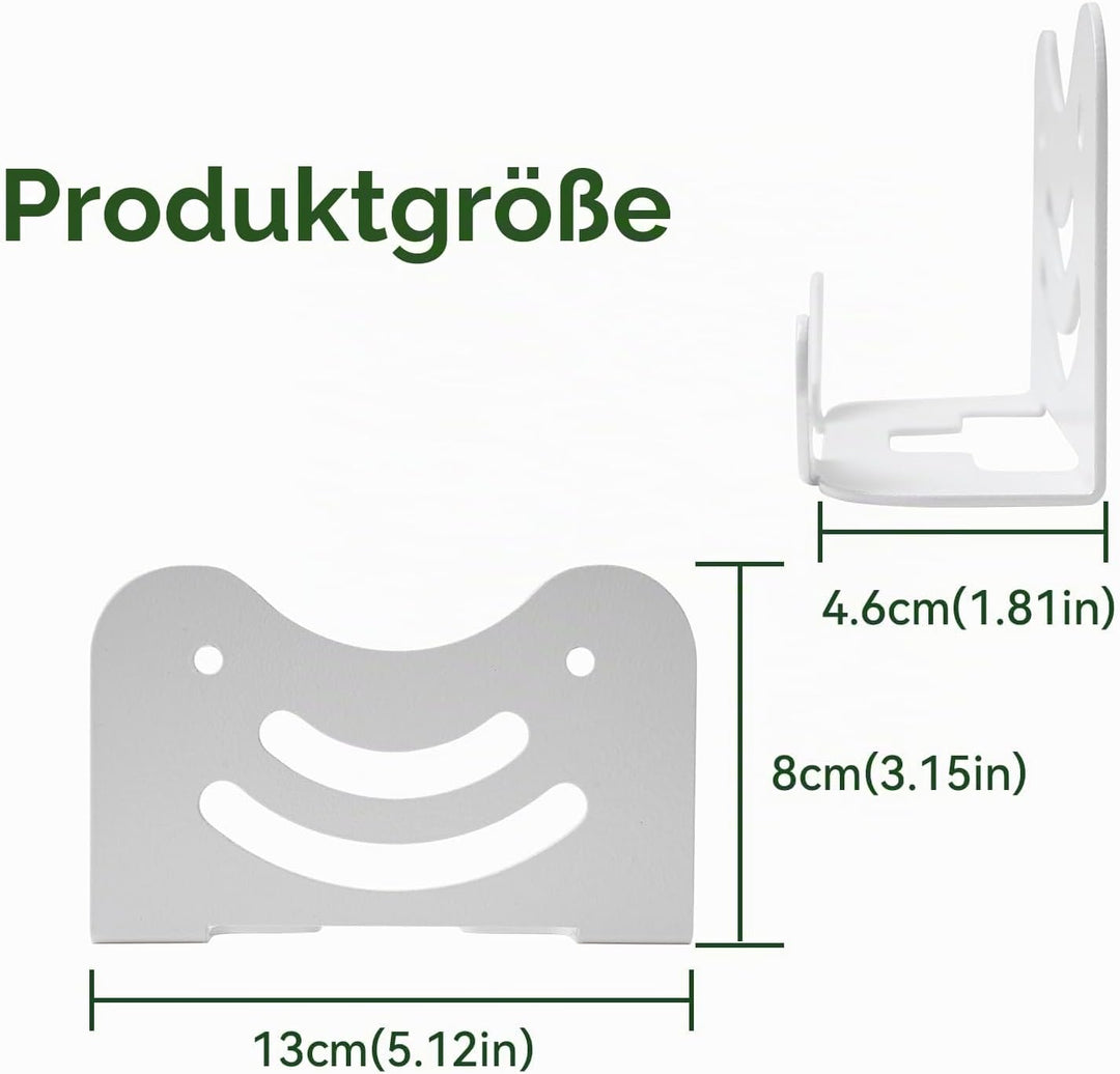 shinar Metall-Wandhalterungs-Set, kompatibel mit TP Link Deco BE23/ BE25/ BE3600/ BE5000 Mesh WiFi 7