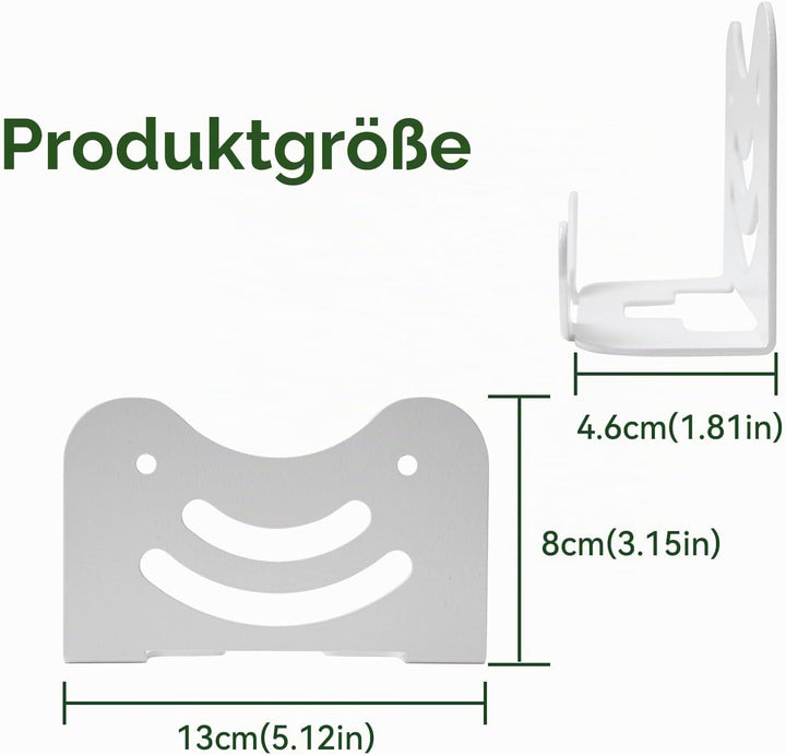 shinar Metall-Wandhalterungs-Set, kompatibel mit TP Link Deco BE23/ BE25/ BE3600/ BE5000 Mesh WiFi 7