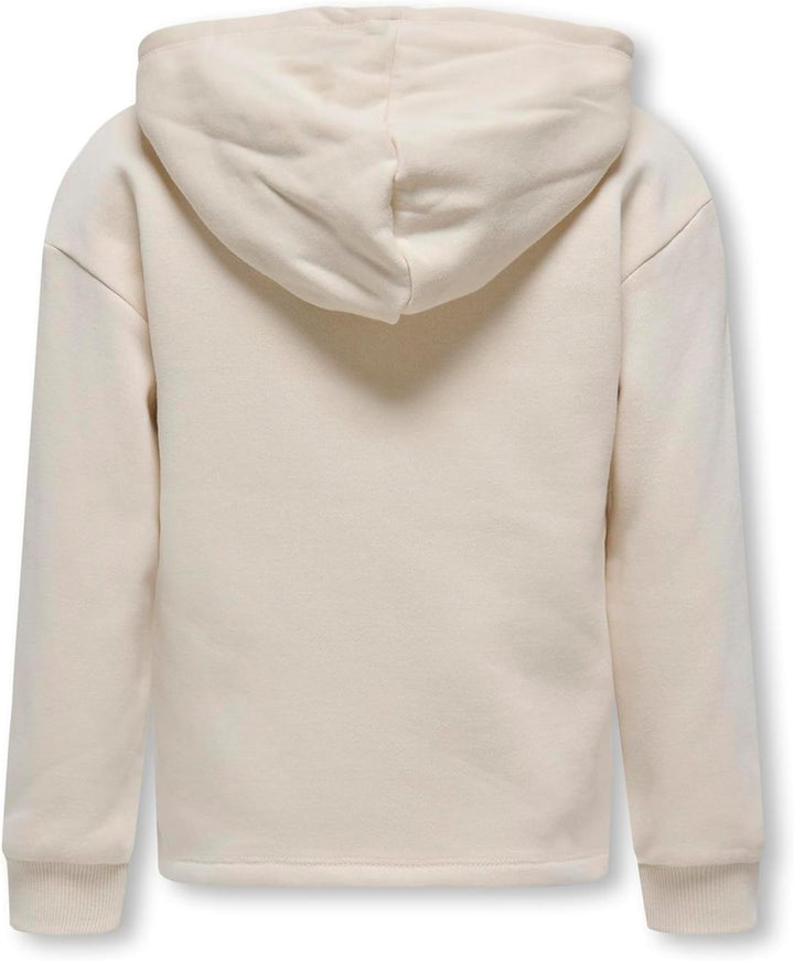 ONLY Girl Kapuzenpullover KOGFAVE Sweatshirt 146-152 Whitecap Gray, 146-152 Whitecap Gray