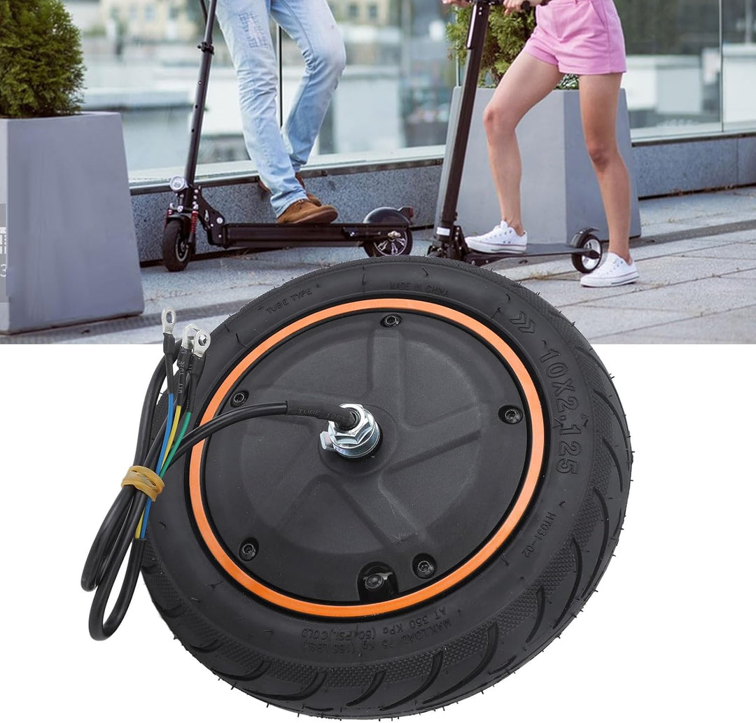 BuyWeek Elektroroller Radnabenmotor für Ninebot F40, 36V 400W E-Scooter Nabenmotor Rad Reifen Ersatz