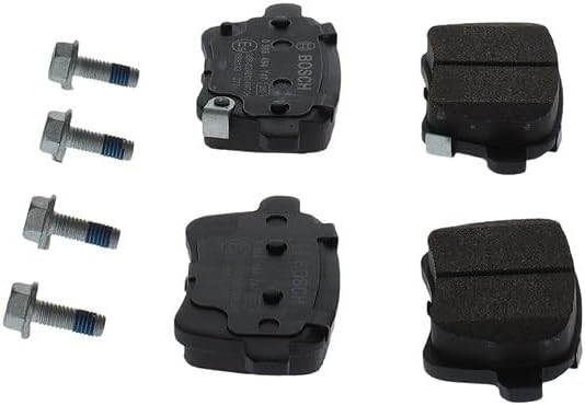 Bosch BP1762 Bremsbeläge - Hinterachse - ECE-R90 Zertifizierung - vier Bremsbeläge pro Set