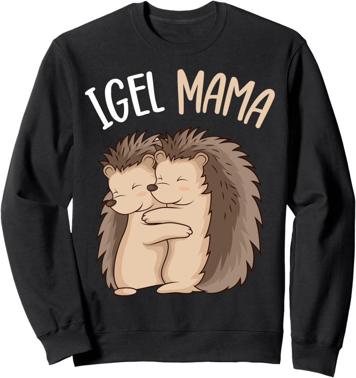 Igel Mama Muttertag Damen Sweatshirt