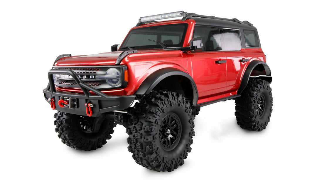 Amewi AMXRock Caballo Crawler 4WD 1:10 ARTR rot-metallic, Rot-metallic