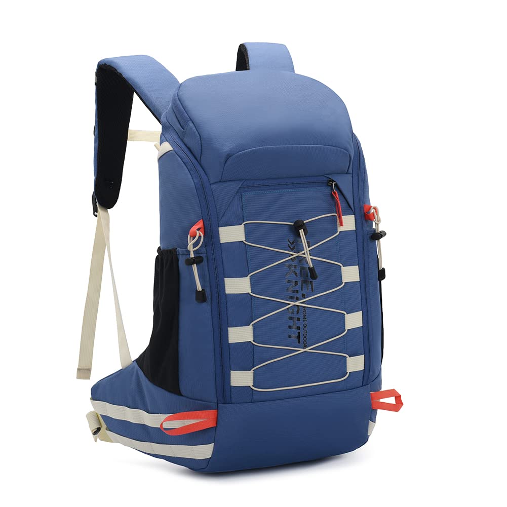 Bseash 40L Leichter wasserdichter Wanderrucksack mit Regenschutz, Outdoor Sport Reise Tagesrucksack