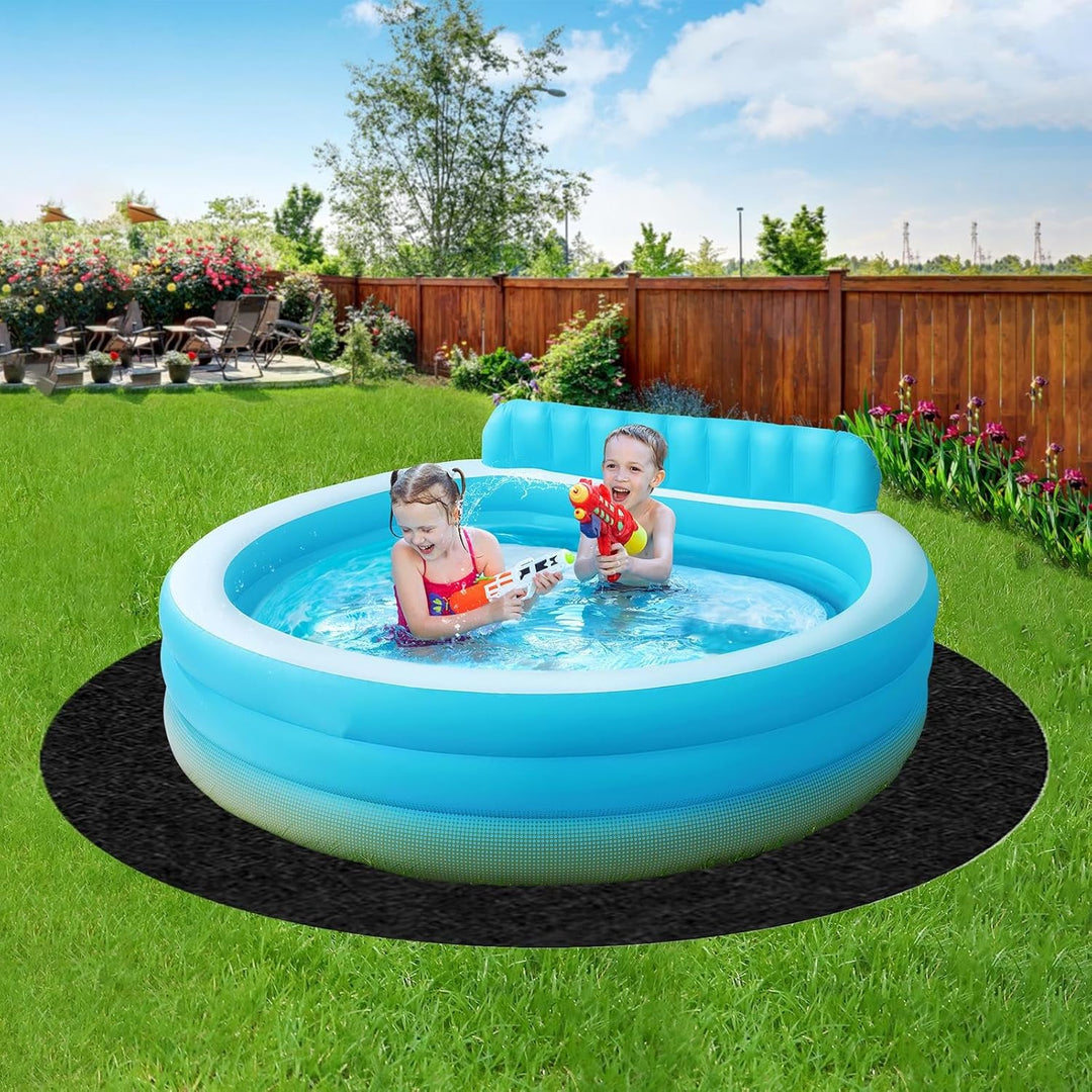 Poolfolie, Schwimmbad, pannensicher, stabiles Material, 3,1 m, Flexible Passform, geeignet für Beton