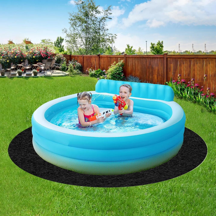 Poolfolie, Schwimmbad, pannensicher, stabiles Material, 3,1 m, Flexible Passform, geeignet für Beton