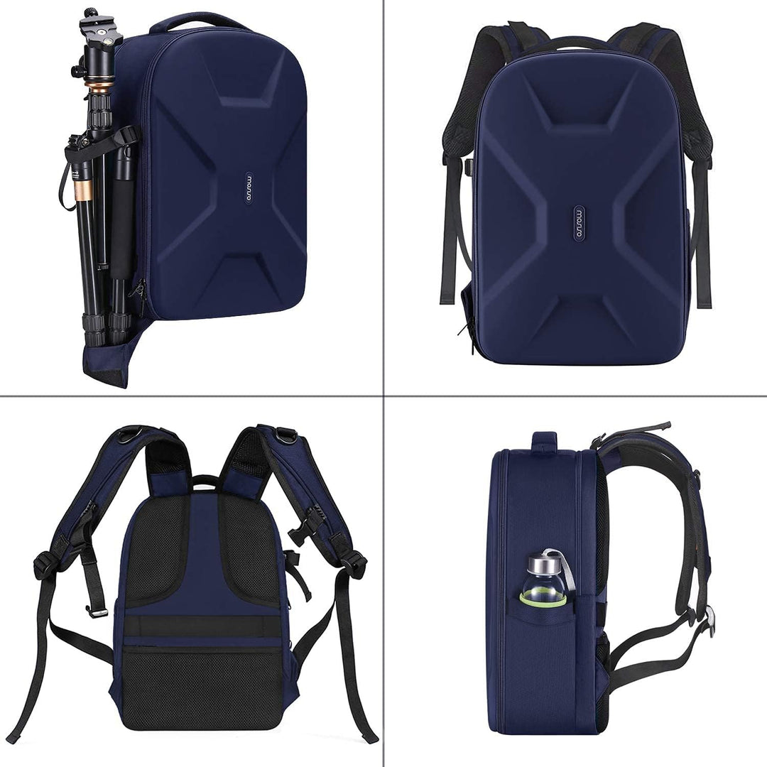 MOSISO Kamera Rucksack, DSLR/SLR/Spiegellose Fotografie Kameratasche 15-16 Zoll Wasserdichte Hartsch