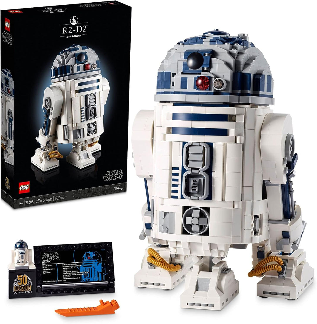 lego Star Wars R2-D2 75308 Collectible Building Toy, New 2021, ab 18 Jahren, (2,315 Pieces) Standard