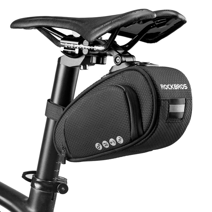 ROCKBROS Satteltasche für Fahrrad Praktisch Fahrradtasche mit Schnellverschluss Tasche für MTB Rennr