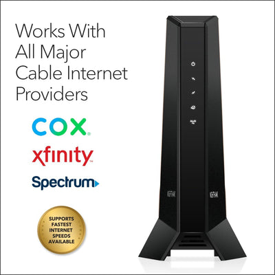 NETGEAR Nighthawk Multi-Gig-Kabelmodem (CM2000) – kompatibel mit Allen Kabelanbietern inkl. Xfinity,