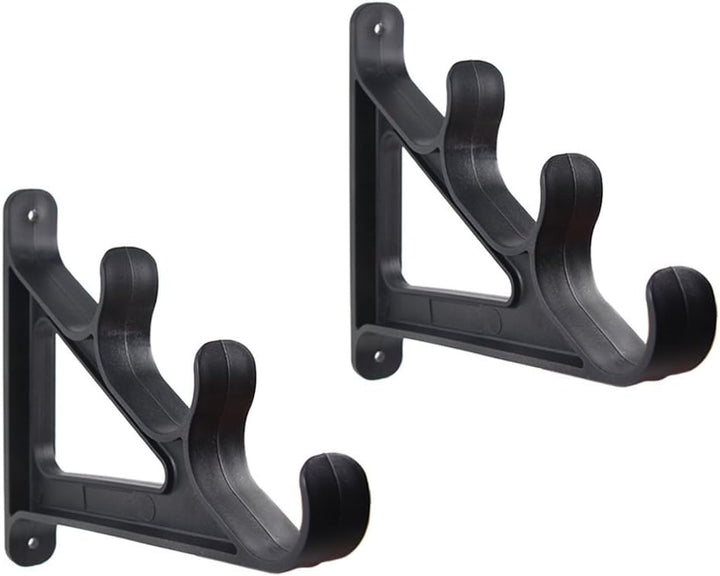 Croch Horizontal Wand Rutenhalter Rod Rack für 3 Angelruten 4 Paar, 4 Paar