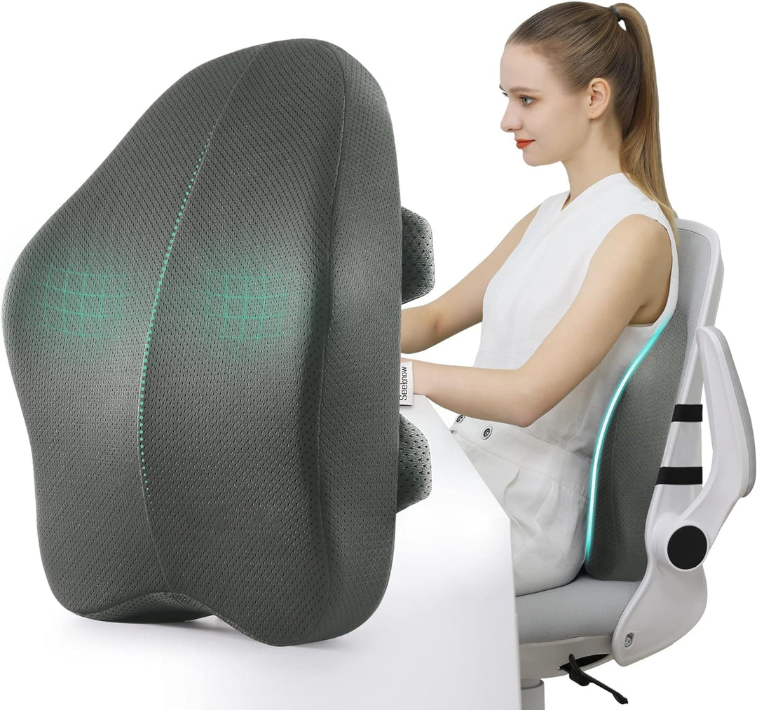 Lendenwirbelstützkissen lendenkissen bürostuhl Rückenstützkissen Stuhl Autositz Rückenstütze Ergonom