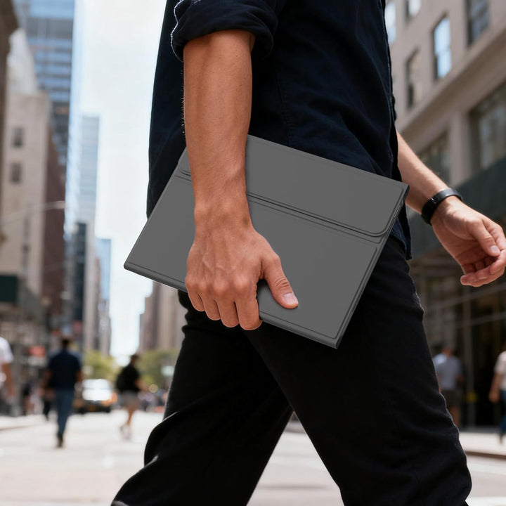 Hülle mit Tastatur für iPad A16 11/10 Generation (2025/2022, 11/10.9 Zoll), 7 Farben Beleuchtete Abn