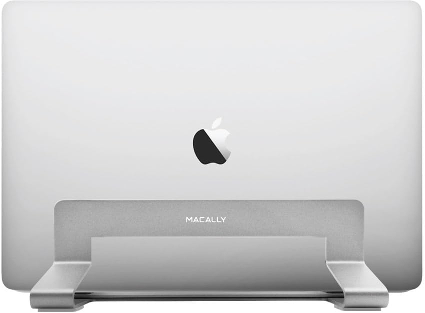Macally VCSTANDA Aluminium, vertikaler Notebook Ständer für Apple MacBook, MacBook Air, MacBook Pro