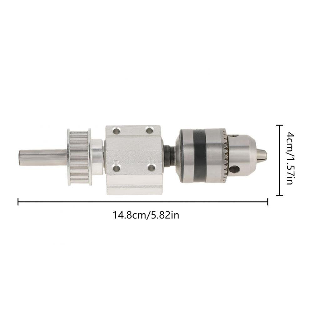 Drehspindelbaugruppe, Hochpräzise, nicht angetriebene Spindel Robustes Metall 1,5~10 mm Spannfutterk