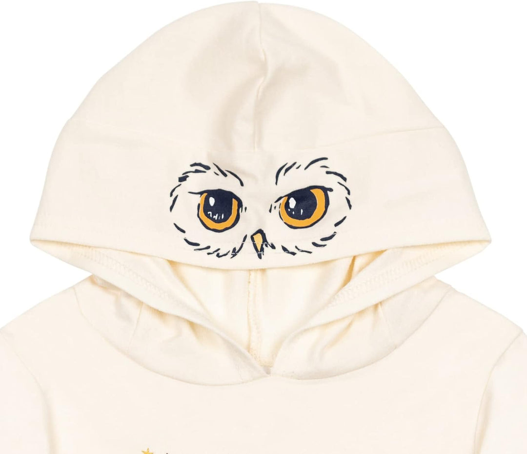 Harry Potter Hogwarts Hedwig Owl Slytherin Hufflepuff Ravenclaw Mädchen French Terry Pullover Hoodie