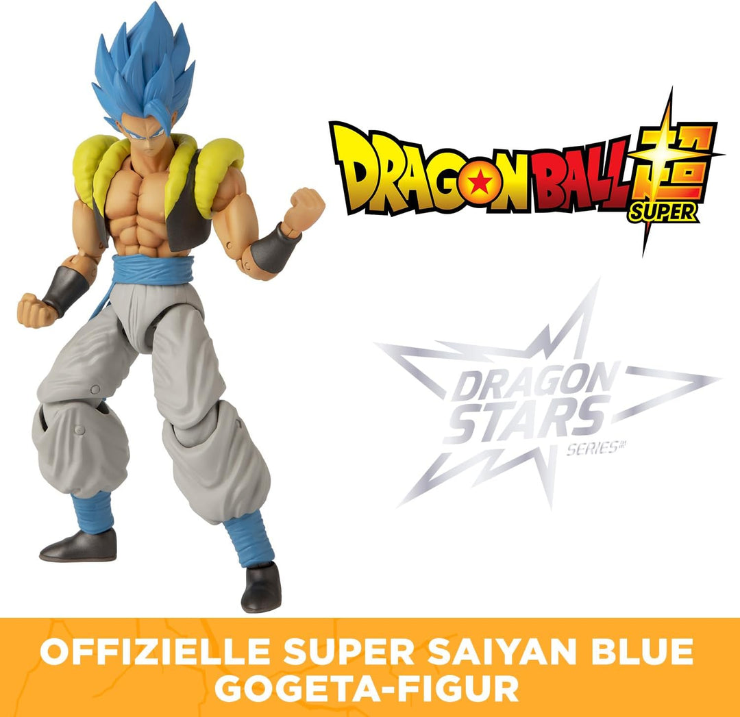 BANDAI Dragon Ball Super – Dragon Star Figur 17 cm – Super Saiyan Blue Gogeta – 36187 Blau, Blau