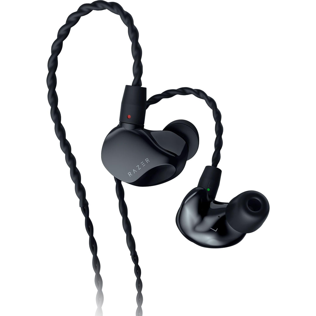 Razer Moray In-Ear-Monitor für Streaming: Hybrid Dual Driver Akustisches Design – Ergonomische Flach