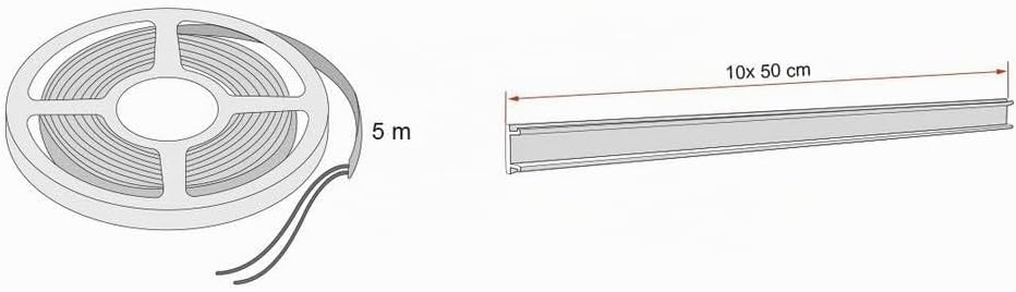 Fiamma Kit LED Strip Awning