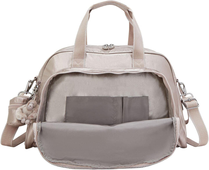 Kipling Camama Grosse Babytasche, Metallic Glow (Silber)