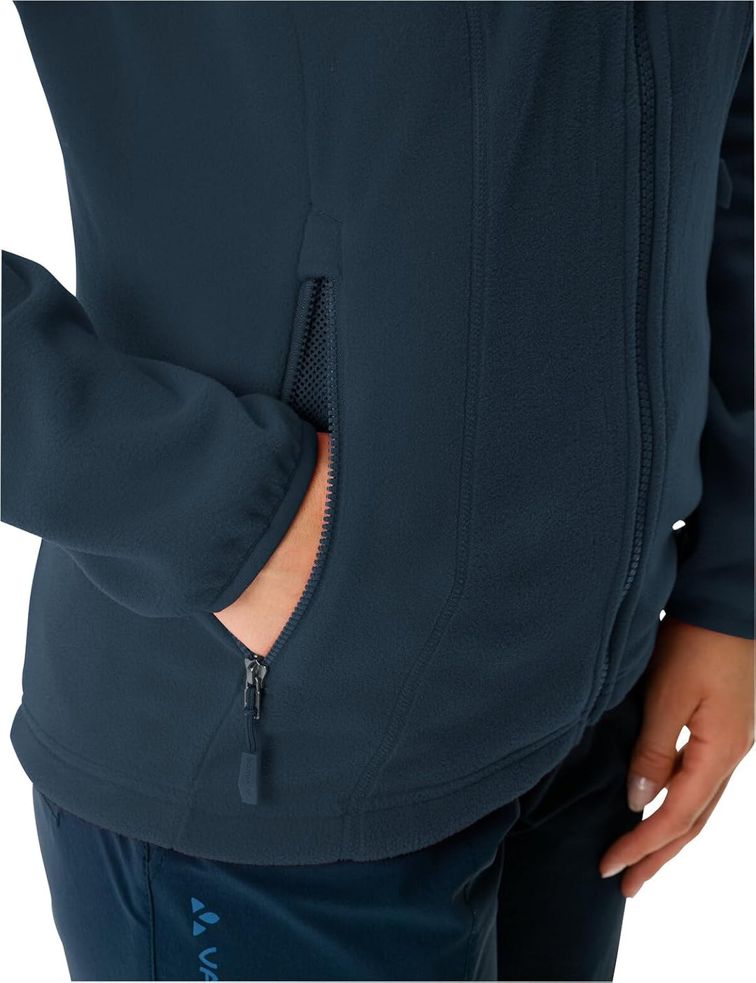 VAUDE Rosemoor Fleecejacke für Damen - Warme &amp; Nachhaltige Fleecejacke aus recyceltem Polyester, Zip