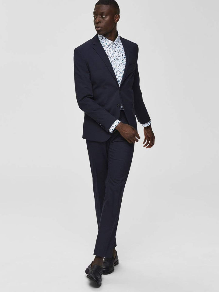 SELECTED HOMME Herren Slhslim-mylologan Navy Trouser B Noos Anzughose 44 Navy Blazer, 44 Navy Blazer
