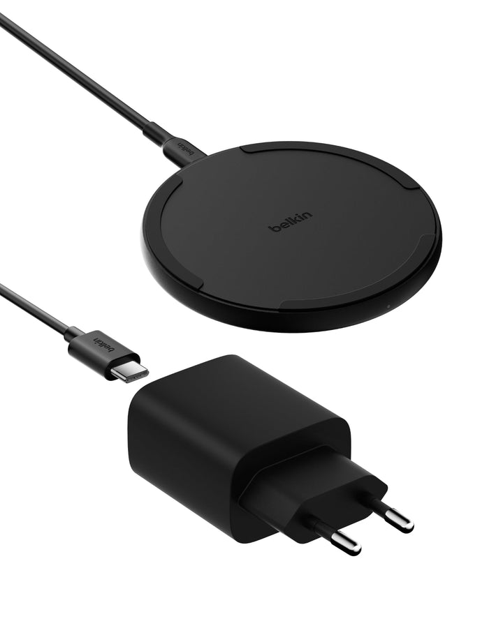Belkin Kabelloses Ladepad (15 W) – Qi Ladegerät, Qi Ladestation für Apple iPhone 16, iPhone 15/14/13
