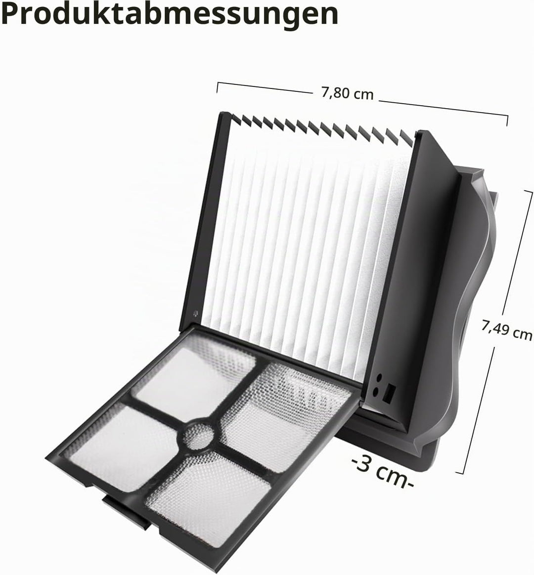 6 Stück HEPA Ersatzfilter für Tineco FLOOR ONE Stretch S6 / SWITCH S6 / S7 Stretch / S9 Artist / S5