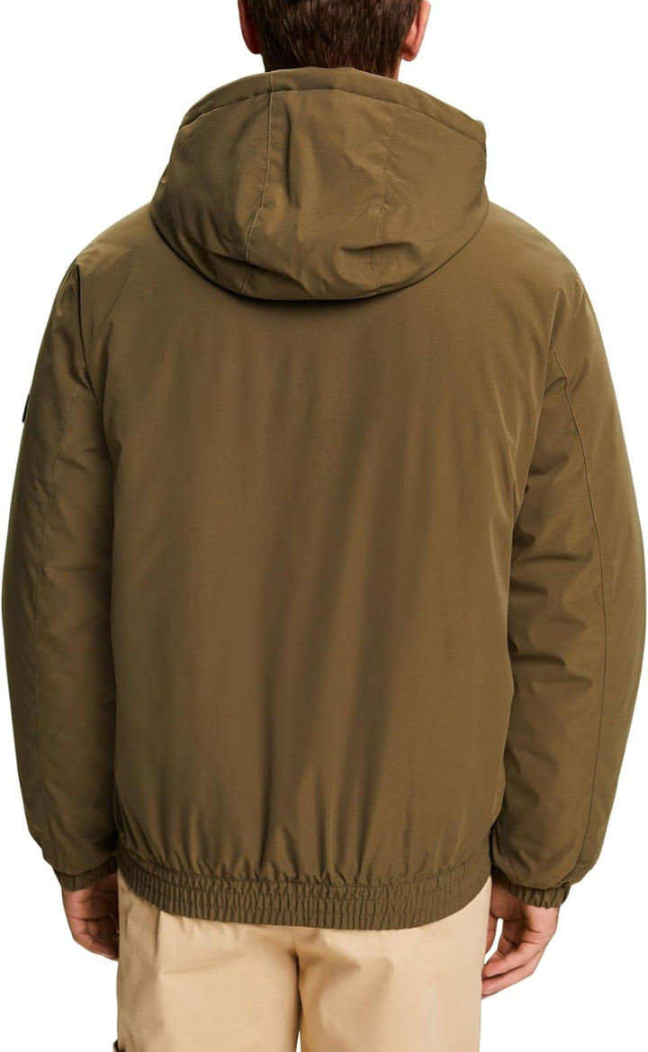 ESPRIT Herren Jacke XXL 350/Khaki Green, XXL 350/Khaki Green