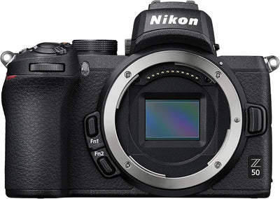 Nikon Z 50 Spiegellose Kamera im DX-Format + NIKON FTZ II (Adapter für F-Mount Objektive auf Z-Mount