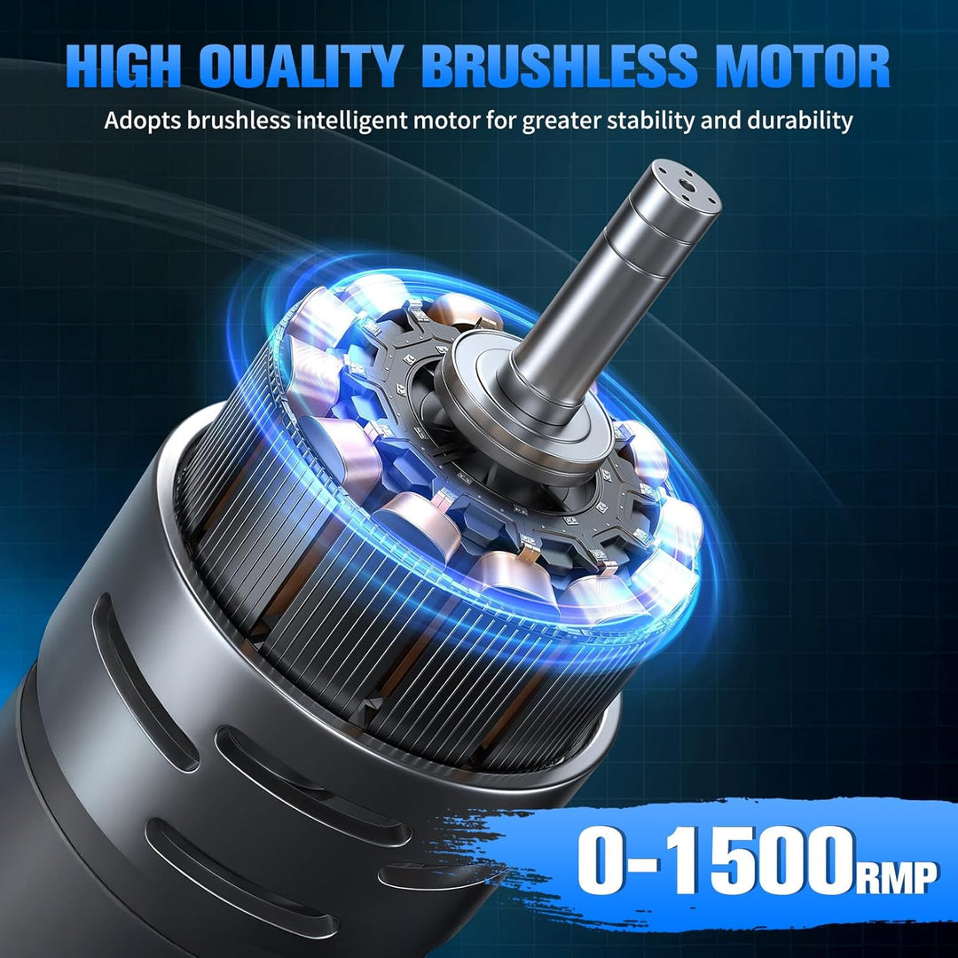 Akku-Hobel Kompatibel mit Makita 18V Akku – Einhandhobel mit 16500RPM, 0-2 mm Einstellbare Hobeltief