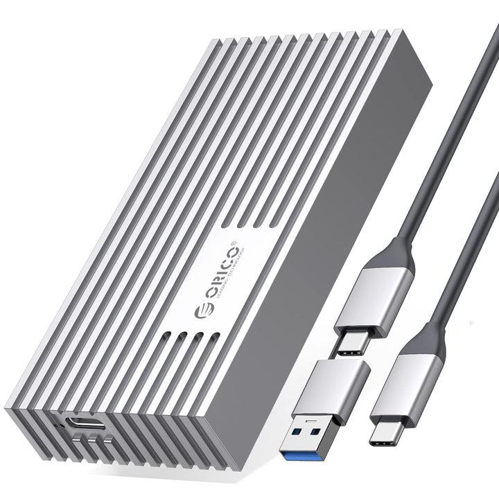 ORICO 40Gbps NVMe Gehäuse, M.2 Gehäuse Bis zu 2800 MB/s für USB4.0/3.2/3.1/3.0/2.0, Kompatibel mit T
