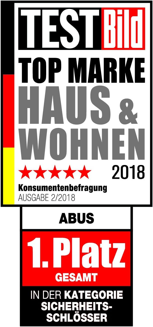 ABUS KeyGarage 737 Mini - Schlüsselbox mit Bügel zur Befestigung - für bis zu 8 Schlüssel oder klein