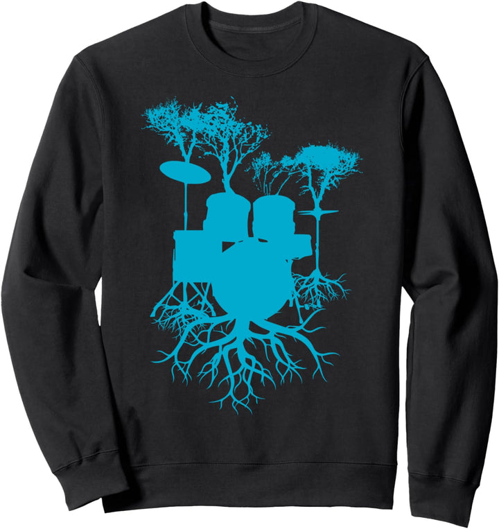 DRUMMER ROOTS DRUMMER Schlagzeug Schlagzeuger Sweatshirt