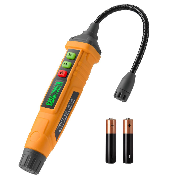 Gasmelder, TopTes PT210S Gasspürgerät mit 10 cm Sonde, ideal für den Einsatz in Wohnhäusern und Wohn