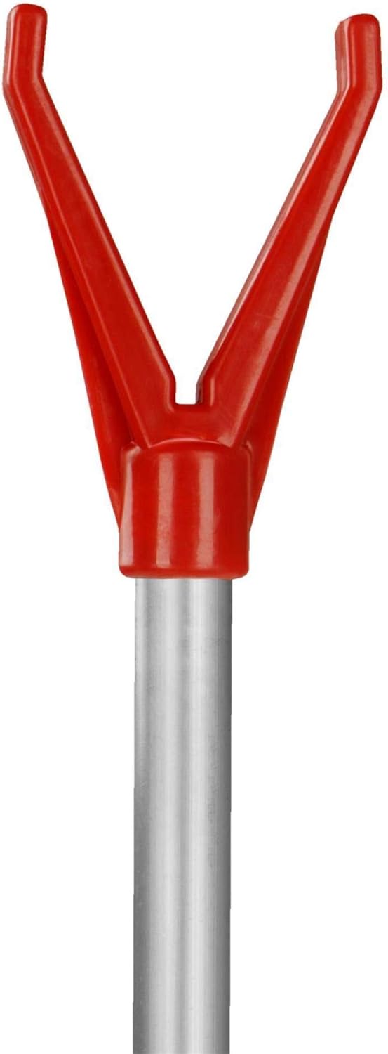 Teleskop-Rutenhalter Rutenständer 75-135 cm 4 Set Aluminium Rutenauflage mit V-Auflage Angelzubehör,