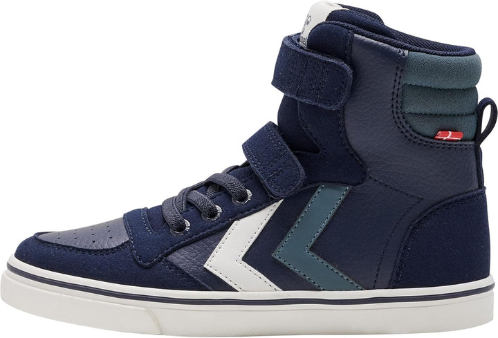 hummel Sneaker Slimmer Stadil Kinder Grösse 26 EU Black Iris, 26 EU Black Iris