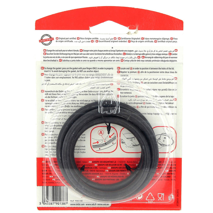 SEB Schnellkochtopf Dichtung 10 l bis 22 l Alu/Edelstahl D=268