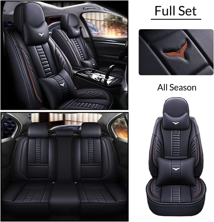Pengchen Voll Set Auto Sitzbezüge, Autoschonbezug Universal passend für Mazda 2000-2023 95% Modell m